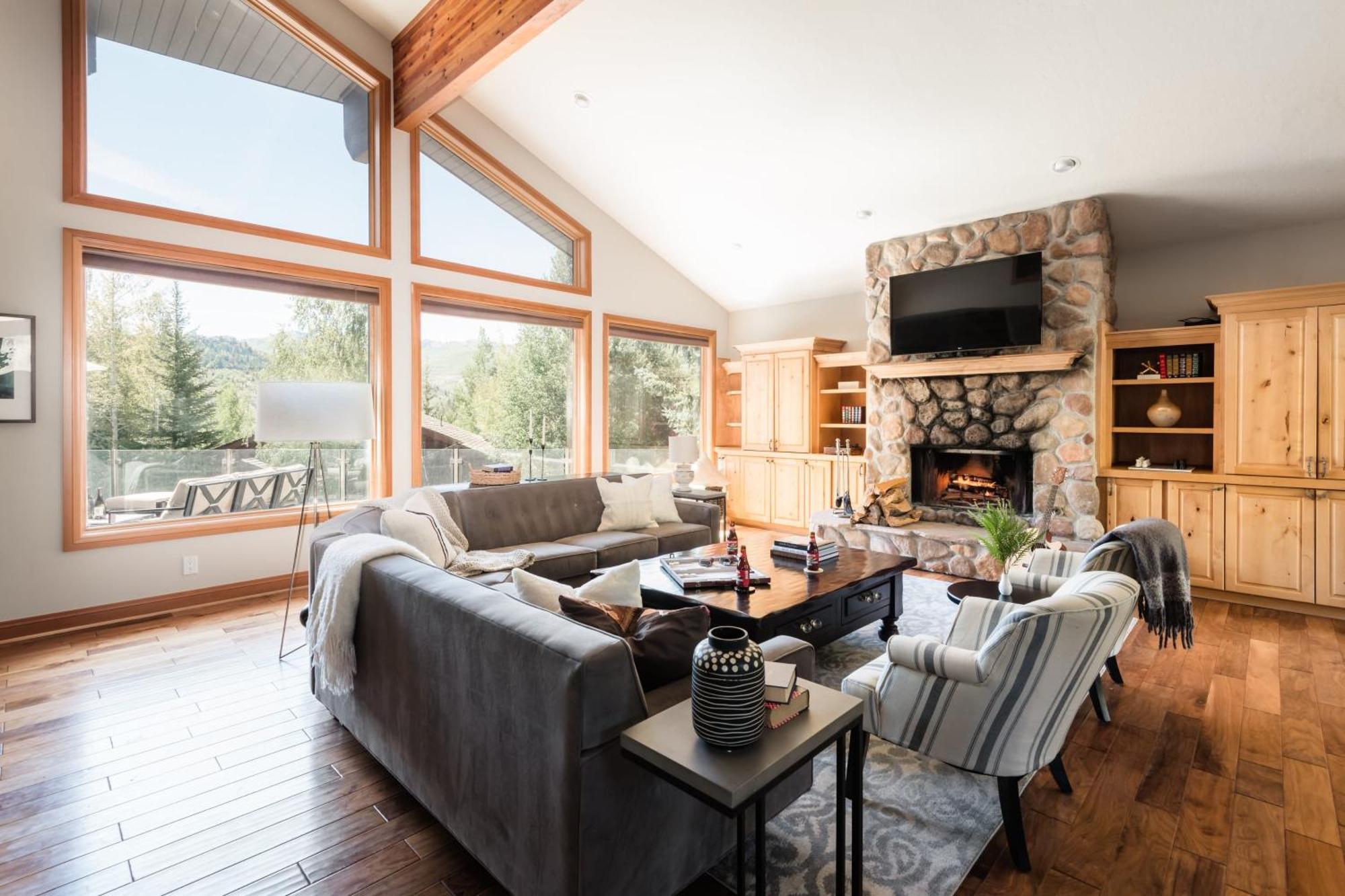 Mason By Avantstay Sleeps 16 Modern Mountain Escape W Hot Tub Park Stadt Exterior foto