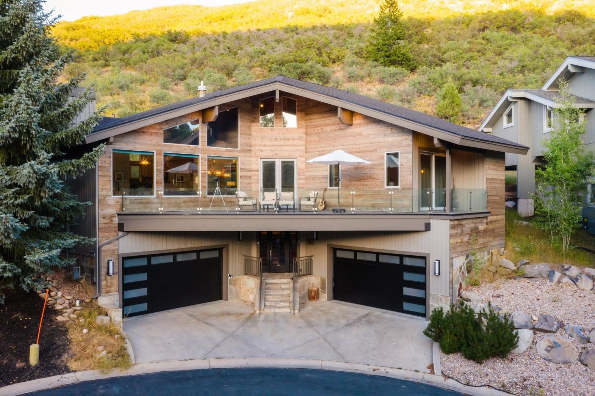Mason By Avantstay Sleeps 16 Modern Mountain Escape W Hot Tub Park Stadt Exterior foto